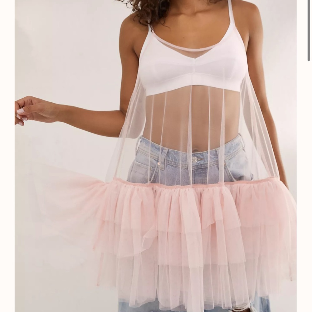 NWT Free People Push Send Mini Slip